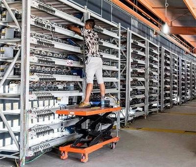 A sophisticated mining farm ready for operations