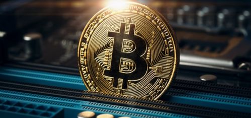 Vibrant visualization of Bitcoin mining profits, illustrating potential earnings for newcomers